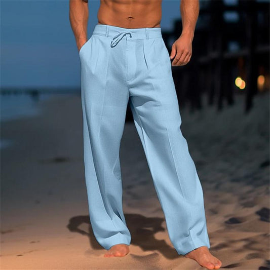 Bruno | Pantalón de Lino Ancho