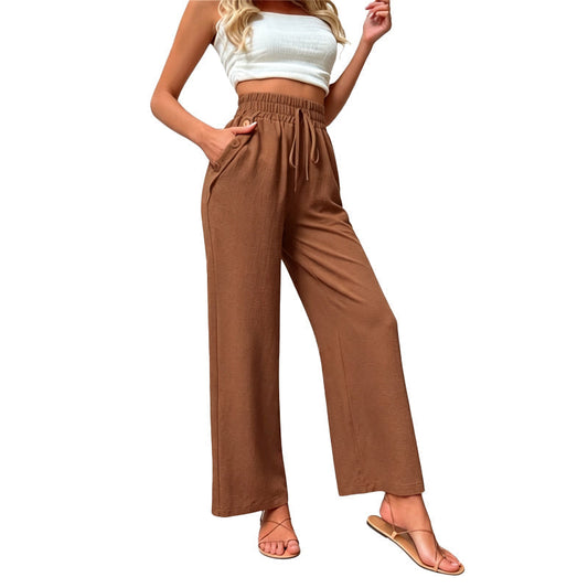 Julieta | Pantalón Wide-Leg Casual con Bolsillos