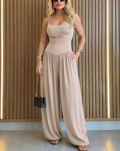 Bayana | Mono elegante de pierna ancha