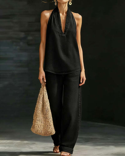 Valentina | Conjunto Denim 2 Piezas
