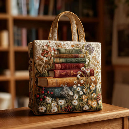 Flora | Bolso Tote Acolchado con Estampado Floral