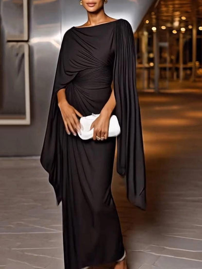 Amalia | Vestido Maxi Drapeado