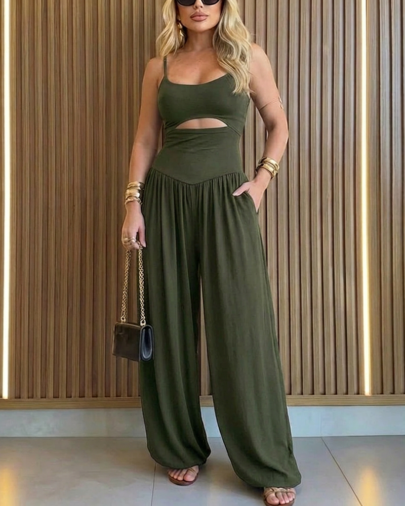 Bayana | Mono elegante de pierna ancha