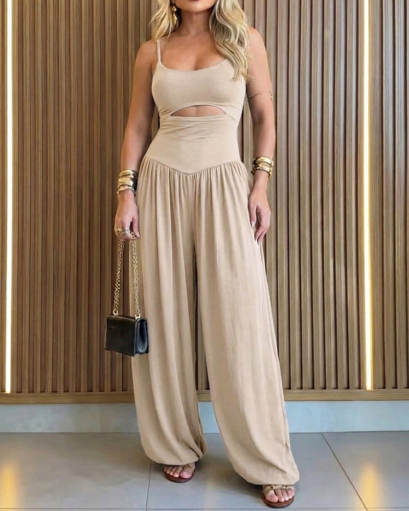 Bayana | Mono elegante de pierna ancha