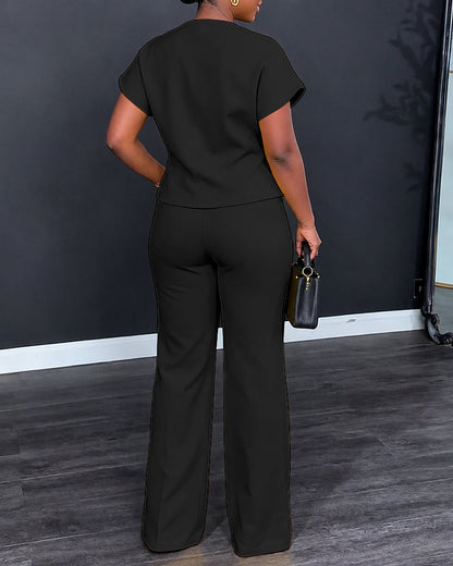 Léonie | Conjunto Elegante de Dos Piezas