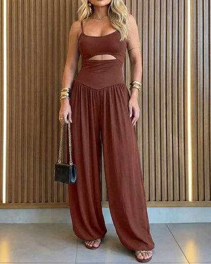 Bayana | Mono elegante de pierna ancha