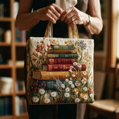 Flora | Bolso Tote Acolchado con Estampado Floral