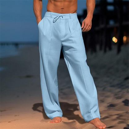 Bruno | Pantalón de Lino Ancho