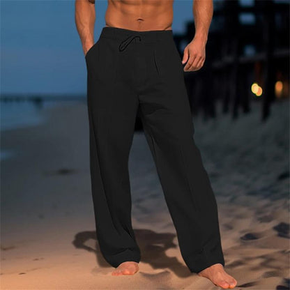 Bruno | Pantalón de Lino Ancho