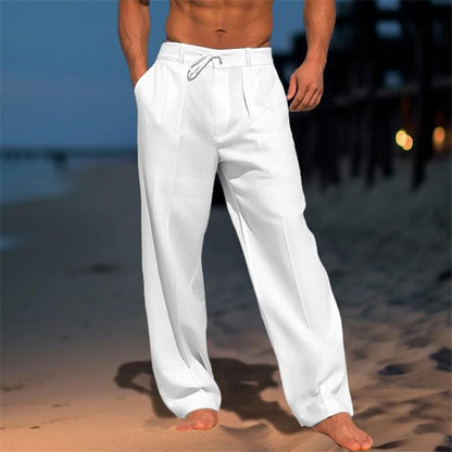 Bruno | Pantalón de Lino Ancho