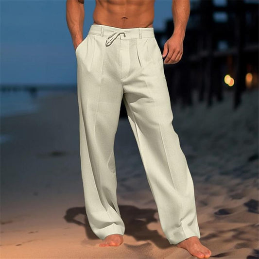 Bruno | Pantalón de Lino Ancho