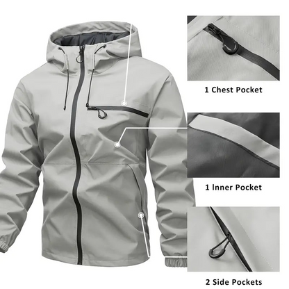 Marcus | Chaqueta Impermeable 3 en 1