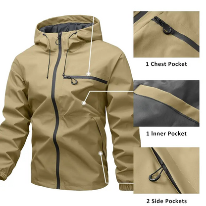 Marcus | Chaqueta Impermeable 3 en 1